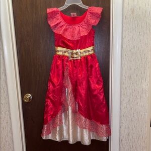 Disney Collection girls’ size 7/8 Elena of Avalor costume dress